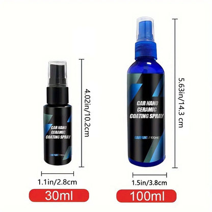 Car Ceramic Coating For Auto Paint Crystal Wax Spray Nano Hydrophobic Liquid Polymer Oleophobic Anti Rain Car Care
