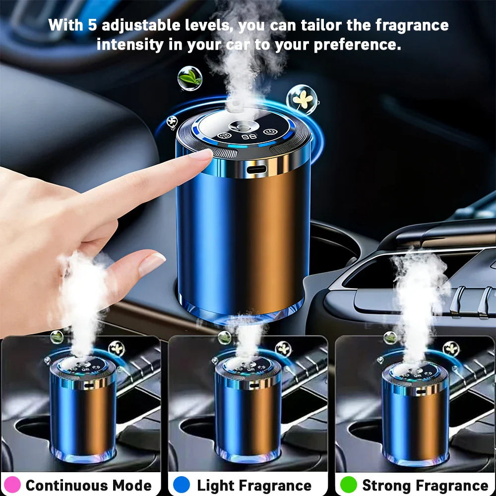 Car Electric Air Diffuser Aroma Car Air Vent Humidifier Mist Aromatherapy Car Air Freshener For Removing Odors Car Accessories