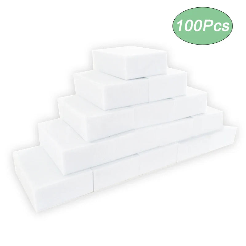 10/20/50/100Pcs Melamine Sponge Magic Sponge Eraser Eraser Cleaner Cleaning Sponges for Kitchen Bathroom Cleaning Tools 10*6*2cm